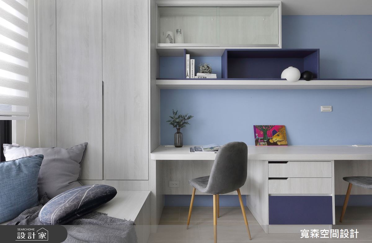 28坪新成屋(5年以下)＿混搭風書房案例圖片＿寬森室內裝修設計有限公司＿寬森_20之21