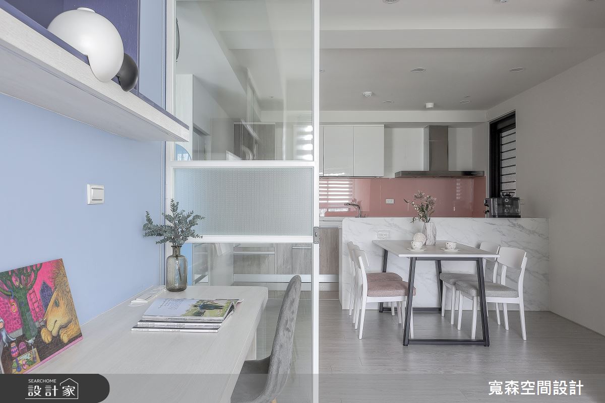 28坪新成屋(5年以下)＿混搭風餐廳廚房書房案例圖片＿寬森室內裝修設計有限公司＿寬森_20之23
