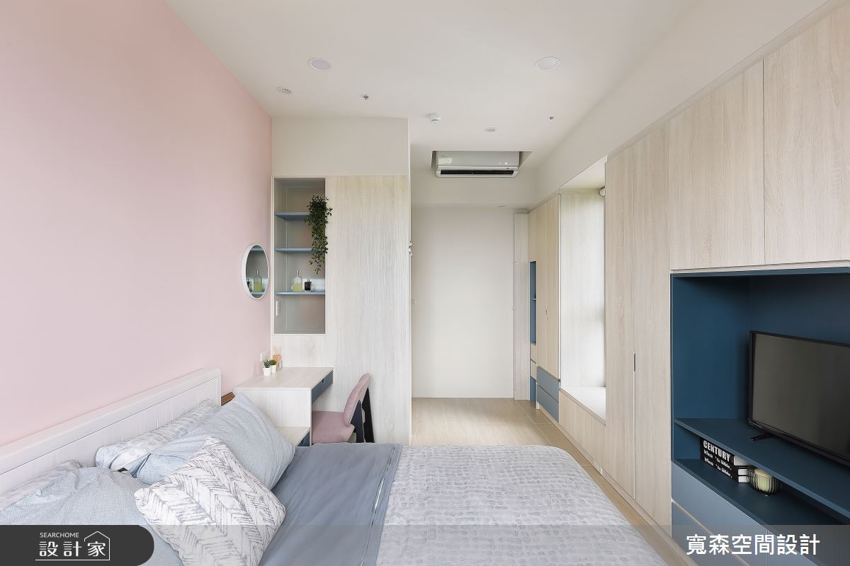 28坪新成屋(5年以下)＿混搭風臥室案例圖片＿寬森室內裝修設計有限公司＿寬森_20之31