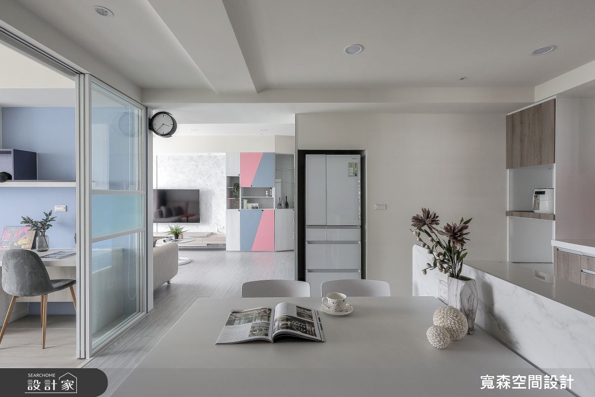 28坪新成屋(5年以下)＿混搭風餐廳書房案例圖片＿寬森室內裝修設計有限公司＿寬森_20之12