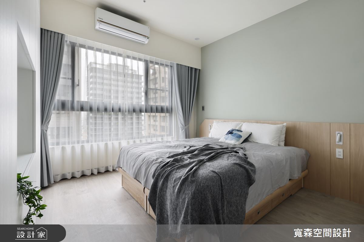 34坪新成屋(5年以下)＿現代風臥室案例圖片＿寬森室內裝修設計有限公司＿寬森_24之22