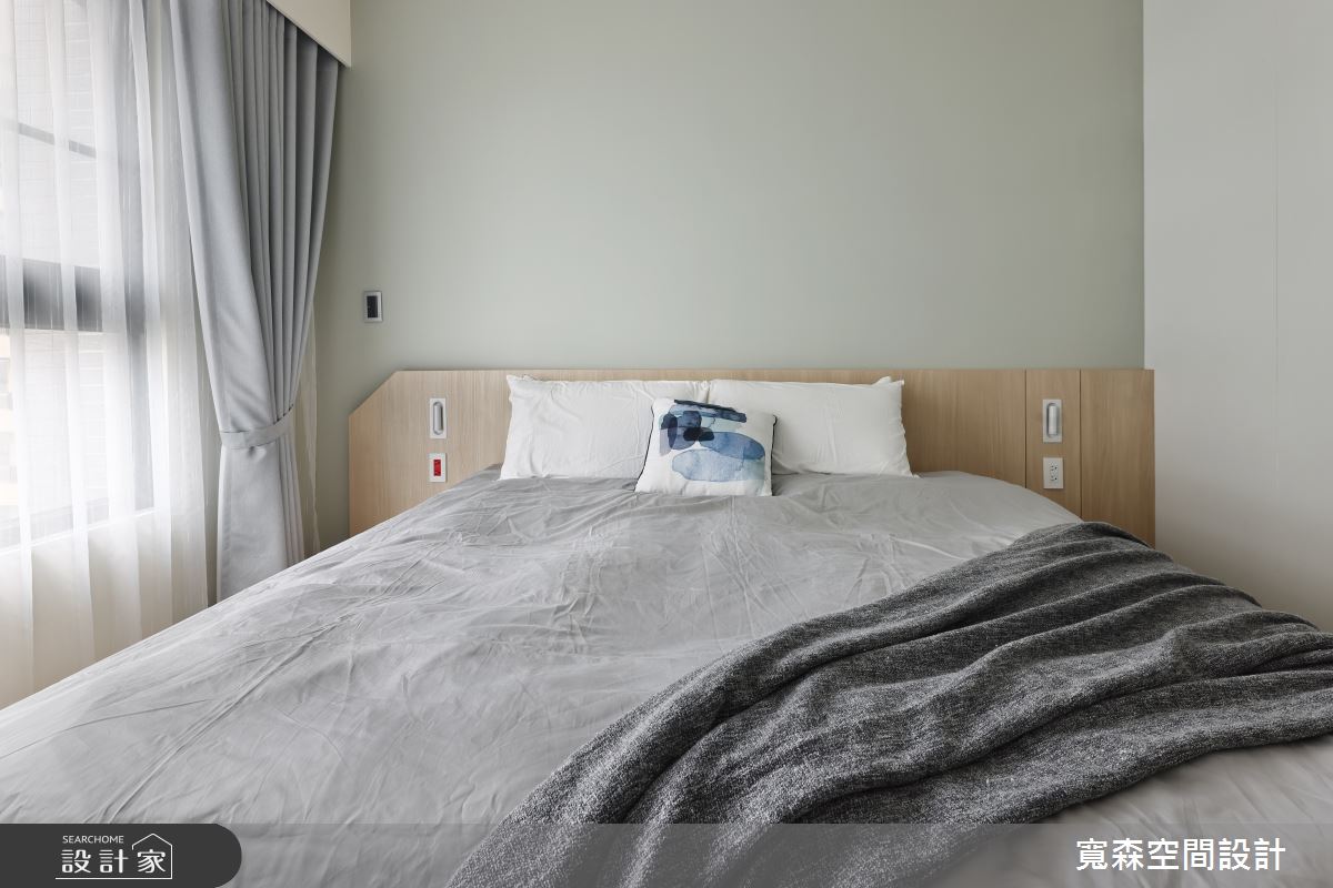 34坪新成屋(5年以下)＿現代風臥室案例圖片＿寬森室內裝修設計有限公司＿寬森_24之23