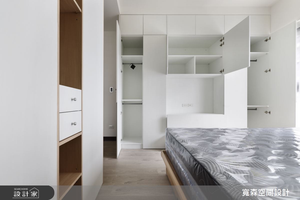 34坪新成屋(5年以下)＿現代風臥室案例圖片＿寬森室內裝修設計有限公司＿寬森_24之17