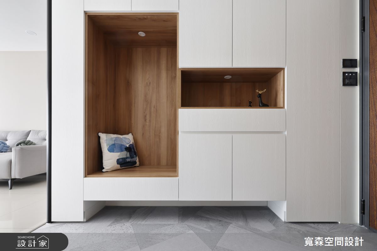 34坪新成屋(5年以下)＿現代風玄關案例圖片＿寬森室內裝修設計有限公司＿寬森_24之2