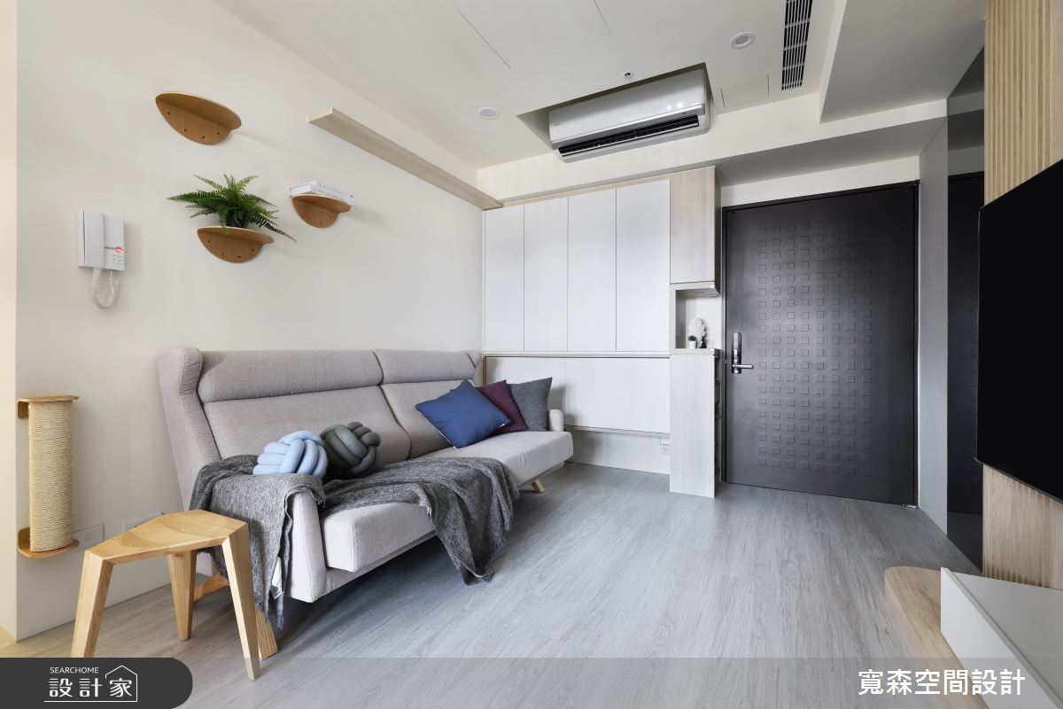 23坪新成屋(5年以下)＿混搭風客廳案例圖片＿寬森室內裝修設計有限公司＿寬森_26之1