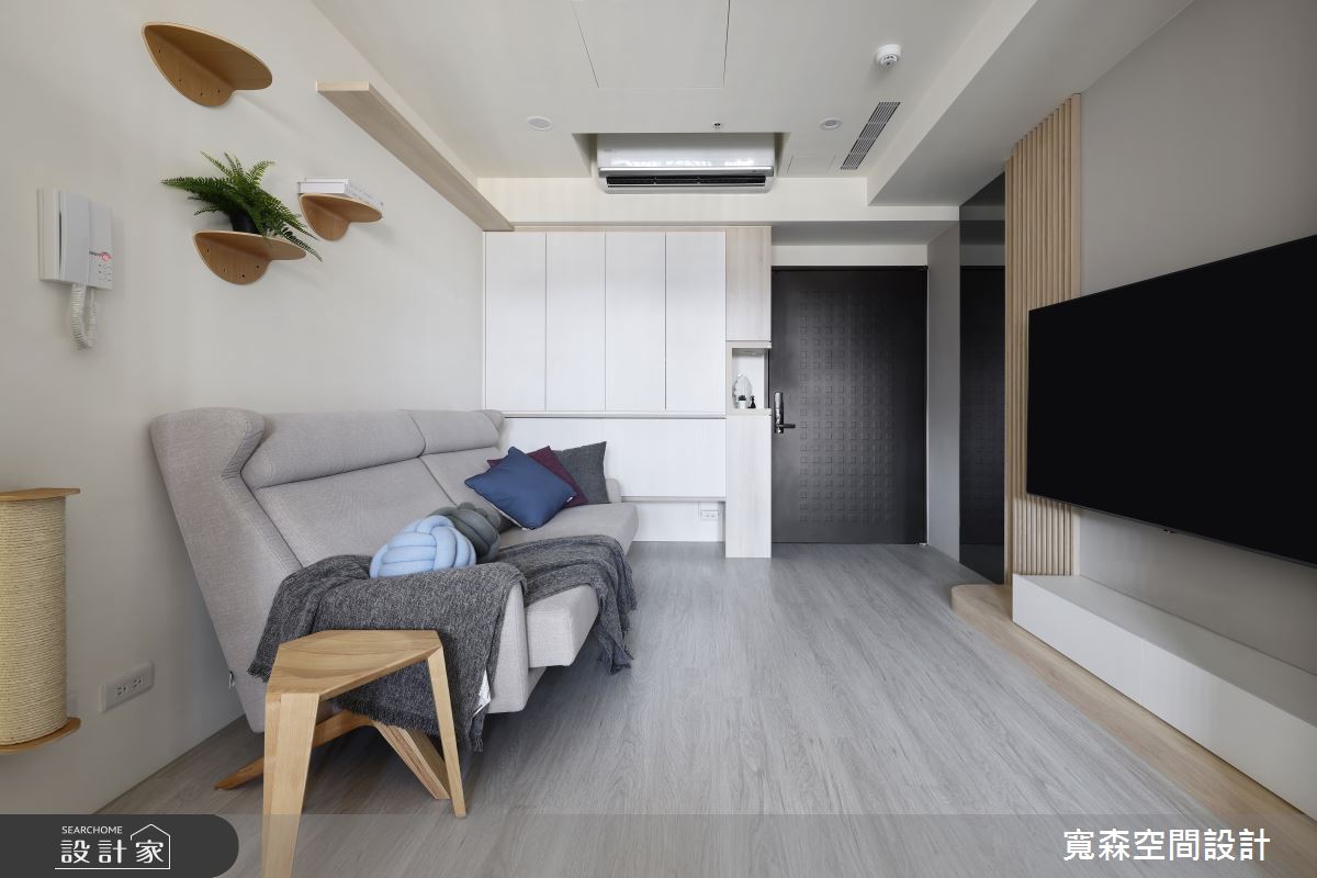 23坪新成屋(5年以下)＿混搭風客廳案例圖片＿寬森室內裝修設計有限公司＿寬森_26之2