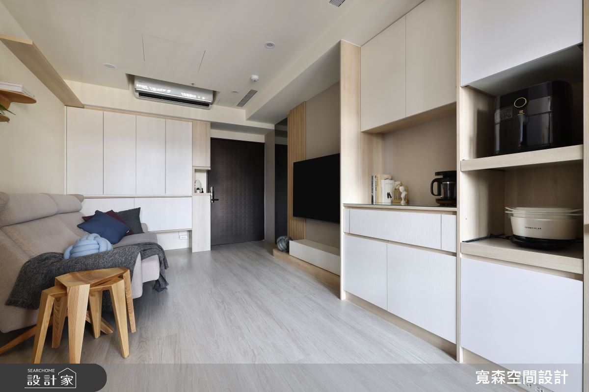 23坪新成屋(5年以下)＿混搭風客廳案例圖片＿寬森室內裝修設計有限公司＿寬森_26之12