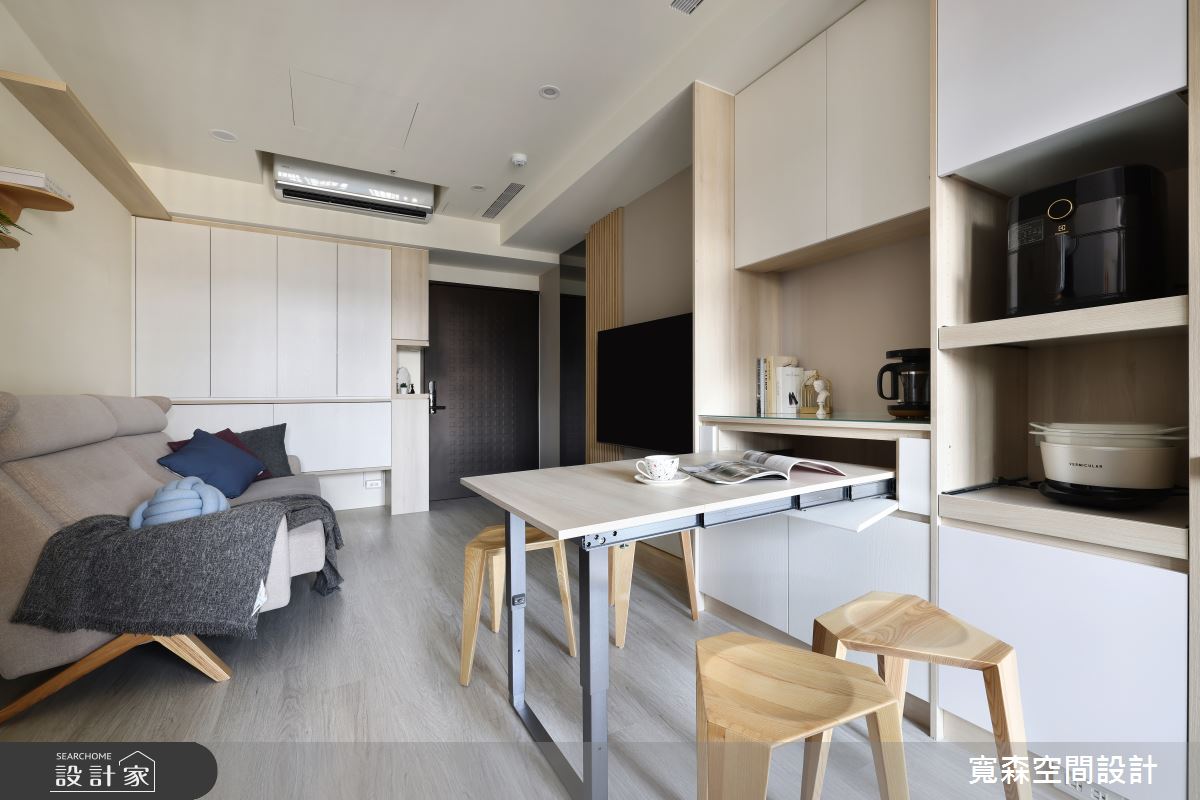 23坪新成屋(5年以下)＿混搭風客廳案例圖片＿寬森室內裝修設計有限公司＿寬森_26之13