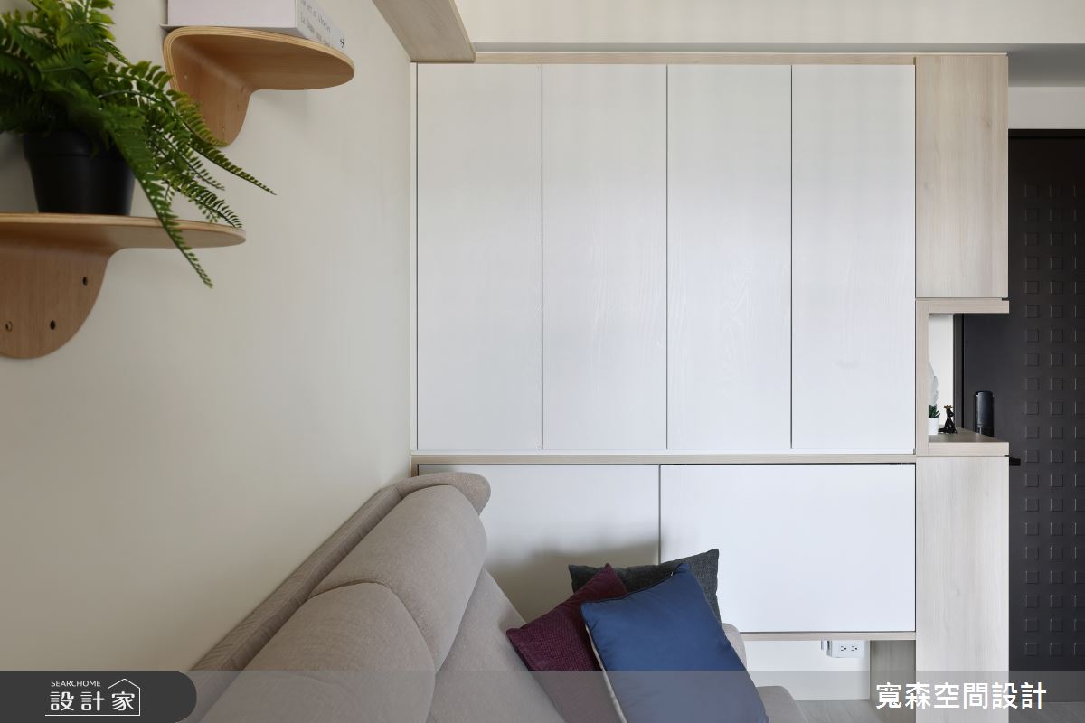23坪新成屋(5年以下)＿混搭風客廳案例圖片＿寬森室內裝修設計有限公司＿寬森_26之3