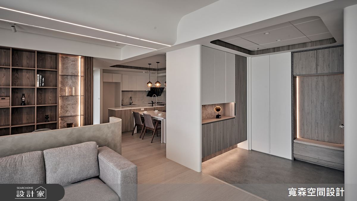 50坪新成屋(5年以下)＿混搭風玄關客廳餐廳中島案例圖片＿寬森室內裝修設計有限公司＿寬森_29之2