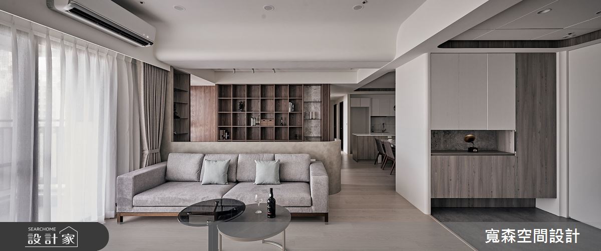 50坪新成屋(5年以下)＿混搭風玄關客廳餐廳書房工作區中島案例圖片＿寬森室內裝修設計有限公司＿寬森_29之12