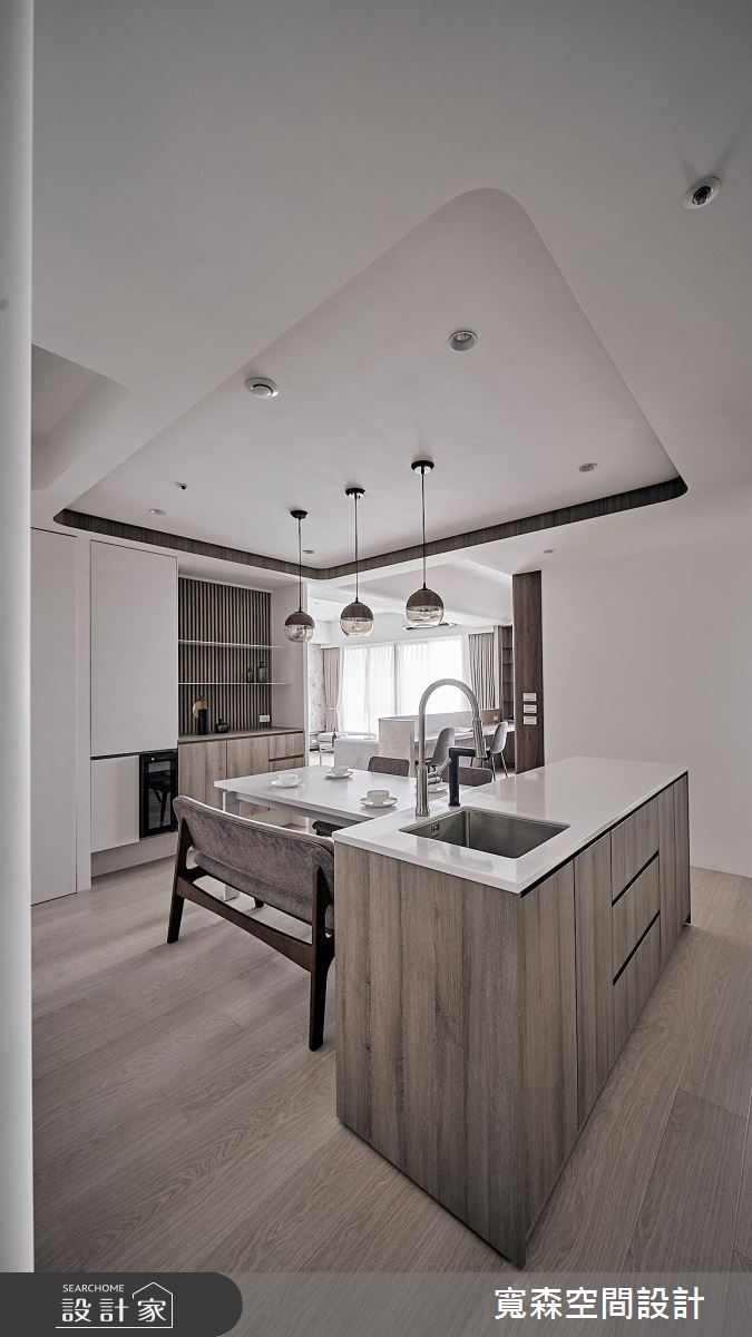 50坪新成屋(5年以下)＿混搭風餐廳中島案例圖片＿寬森室內裝修設計有限公司＿寬森_29之18