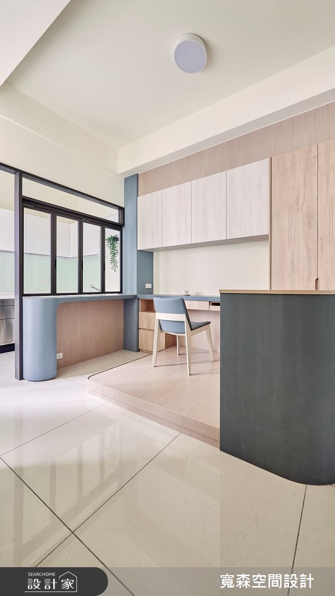 25坪新成屋(5年以下)＿混搭風書房工作區案例圖片＿寬森室內裝修設計有限公司＿寬森_30之9