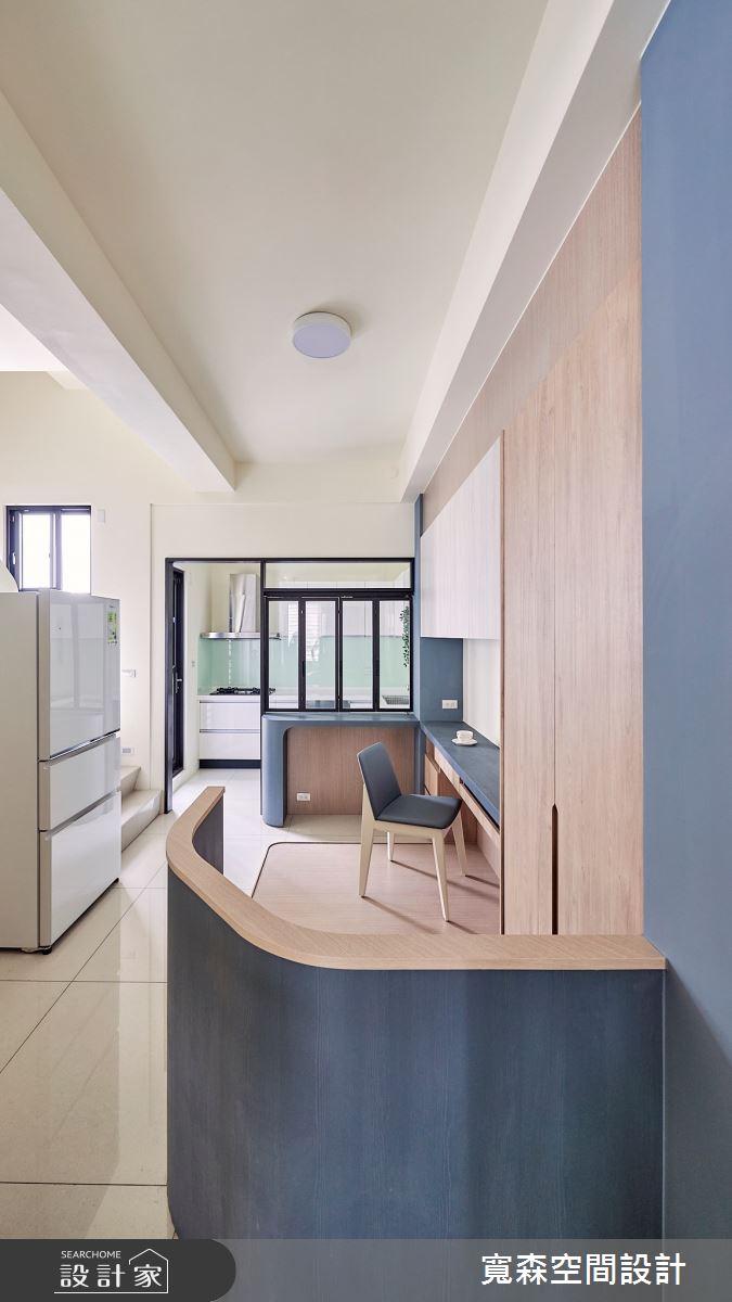 25坪新成屋(5年以下)＿混搭風書房工作區案例圖片＿寬森室內裝修設計有限公司＿寬森_30之8