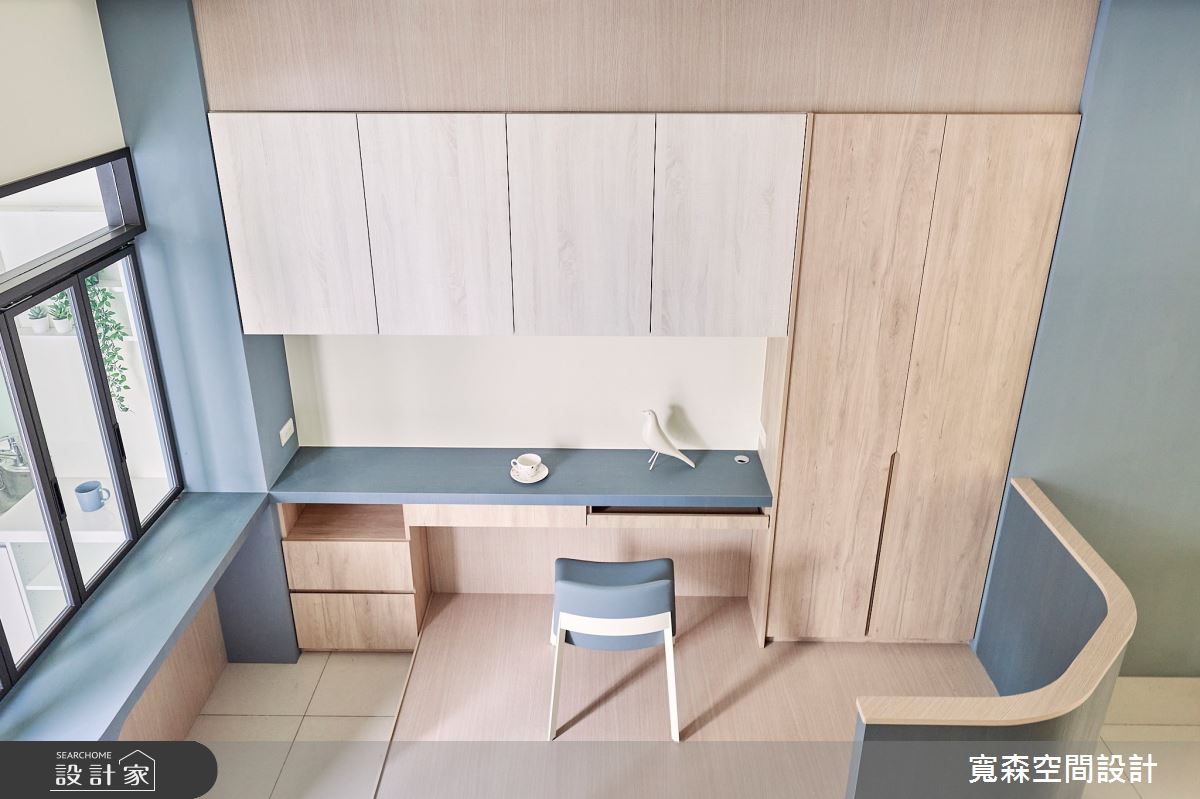 25坪新成屋(5年以下)＿混搭風書房工作區案例圖片＿寬森室內裝修設計有限公司＿寬森_30之14