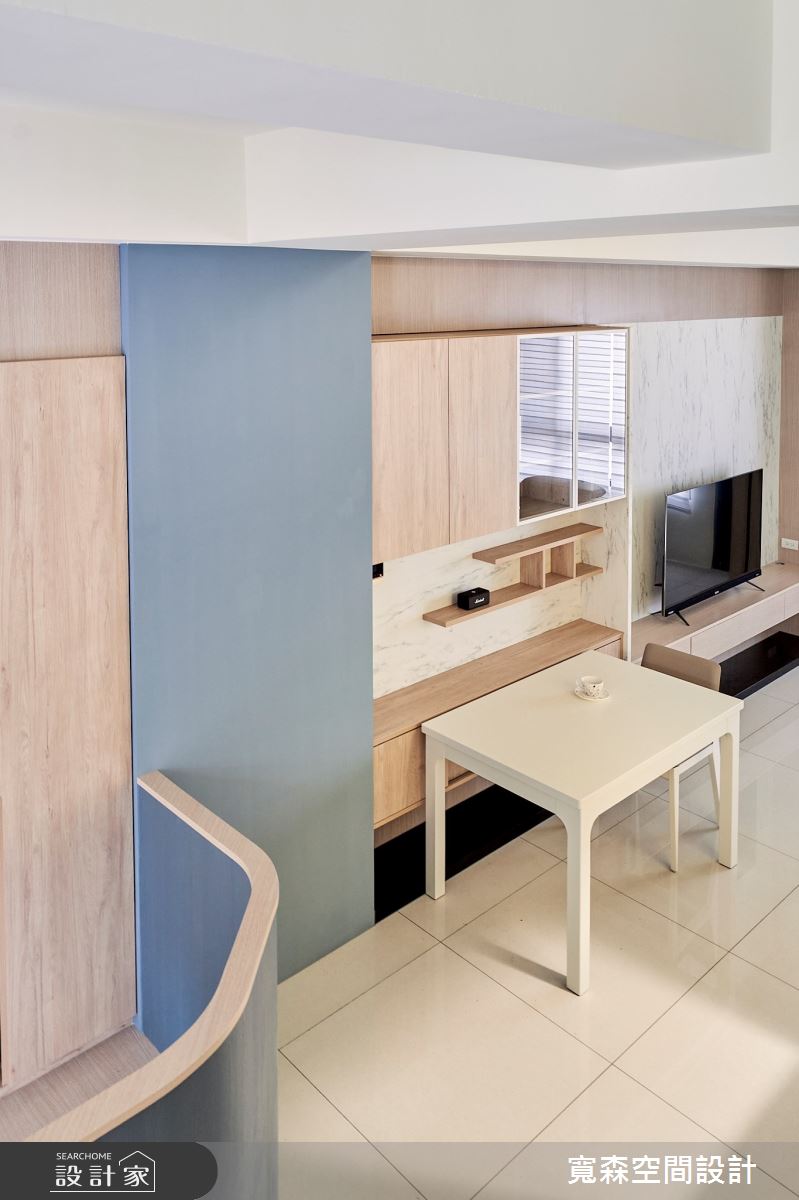 25坪新成屋(5年以下)＿混搭風書房工作區案例圖片＿寬森室內裝修設計有限公司＿寬森_30之15