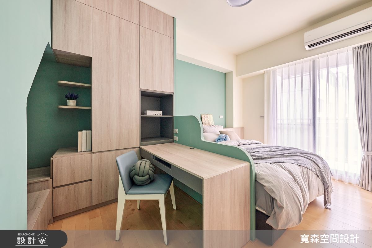 25坪新成屋(5年以下)＿混搭風臥室案例圖片＿寬森室內裝修設計有限公司＿寬森_30之22