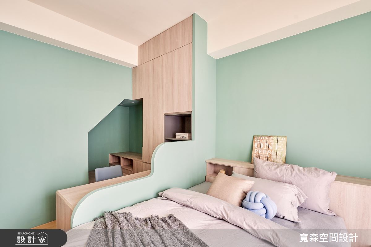 25坪新成屋(5年以下)＿混搭風臥室案例圖片＿寬森室內裝修設計有限公司＿寬森_30之23