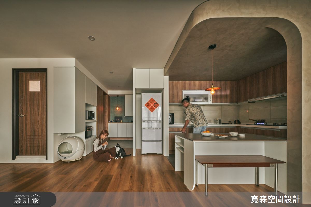 59坪新成屋(5年以下)＿混搭風玄關餐廳廚房案例圖片＿寬森室內裝修設計有限公司＿寬森_31之9