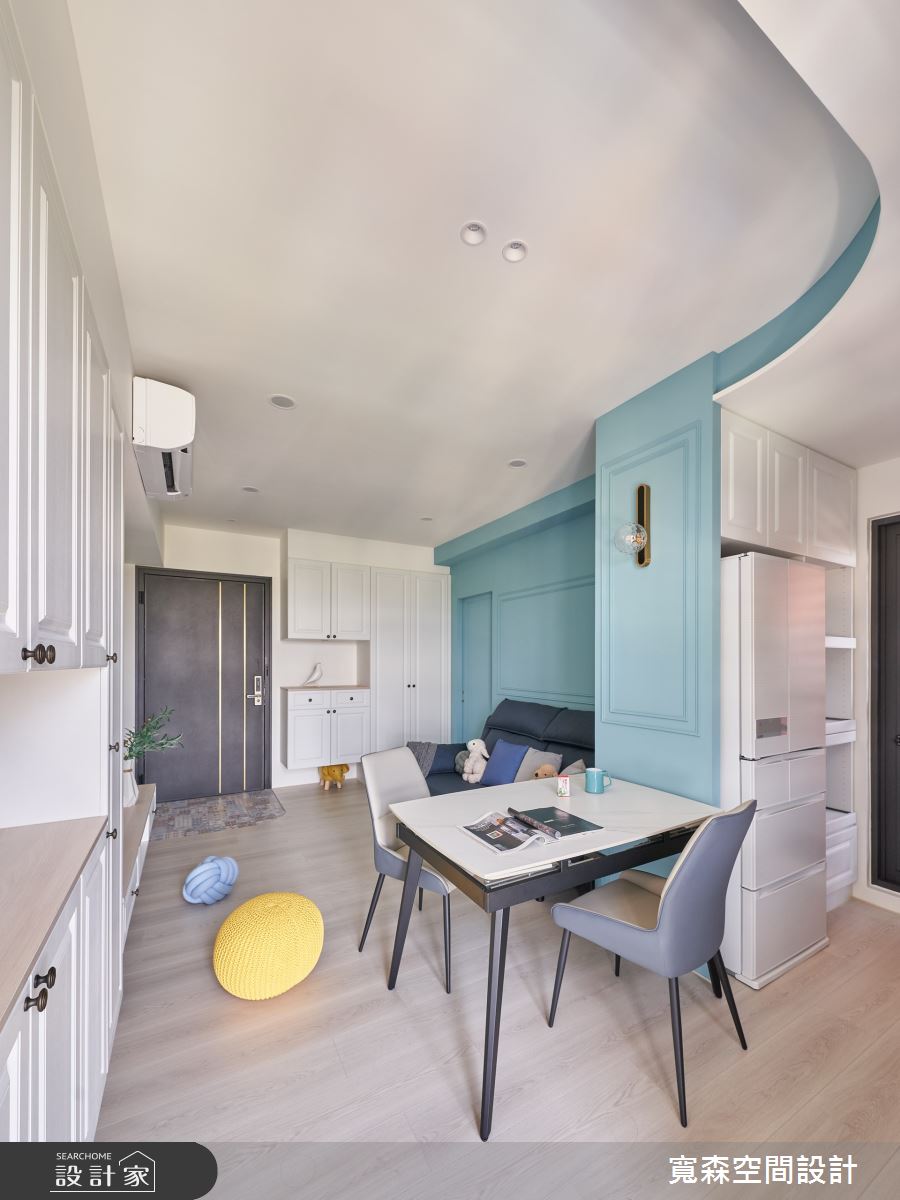 13坪新成屋(5年以下)＿鄉村風客廳餐廳案例圖片＿寬森室內裝修設計有限公司＿寬森_33之6