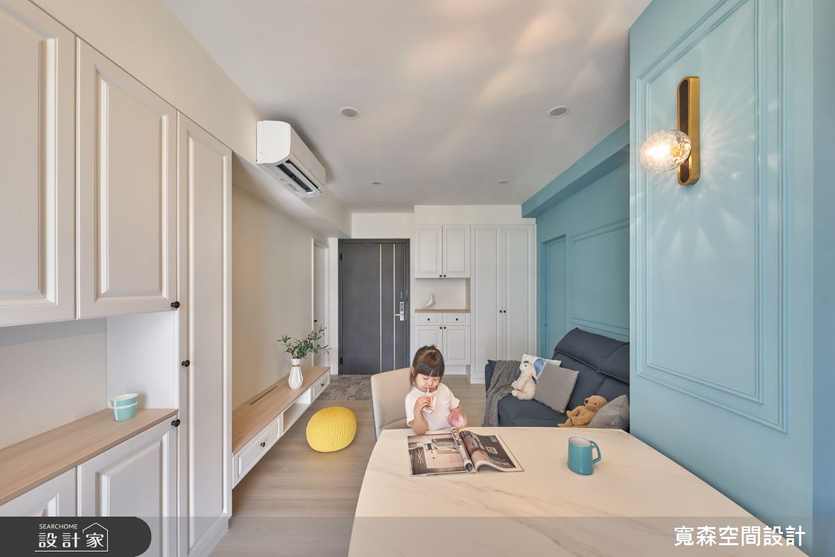 13坪新成屋(5年以下)＿鄉村風客廳餐廳案例圖片＿寬森室內裝修設計有限公司＿寬森_33之8