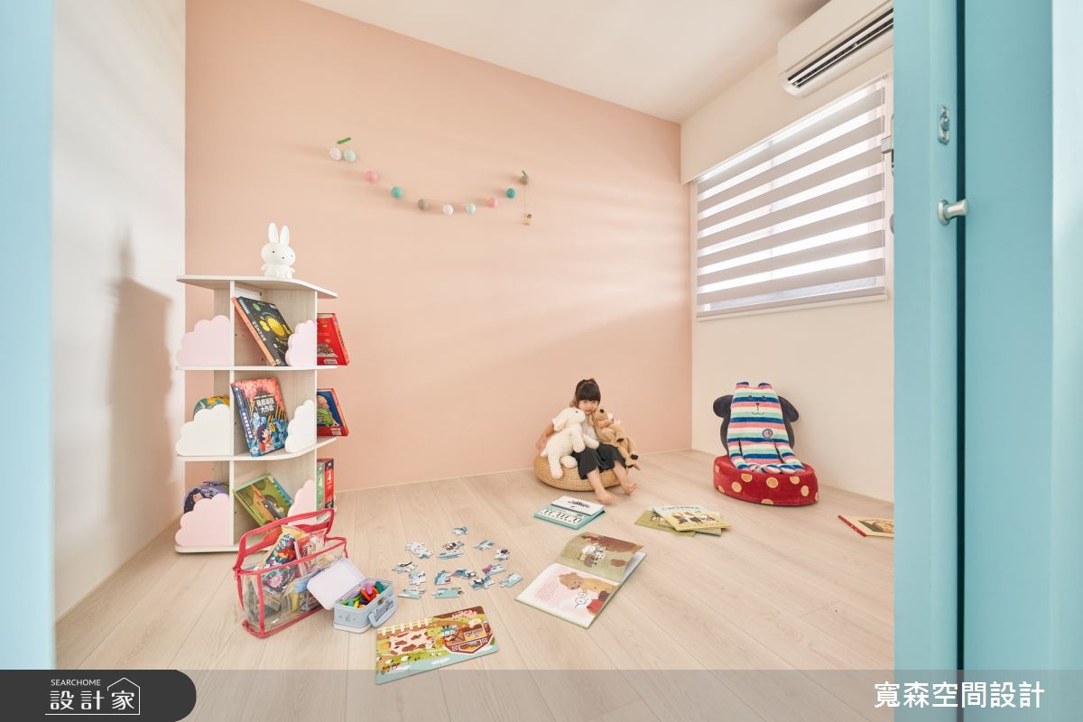 13坪新成屋(5年以下)＿鄉村風兒童房兒童房多功能室案例圖片＿寬森室內裝修設計有限公司＿寬森_33之14