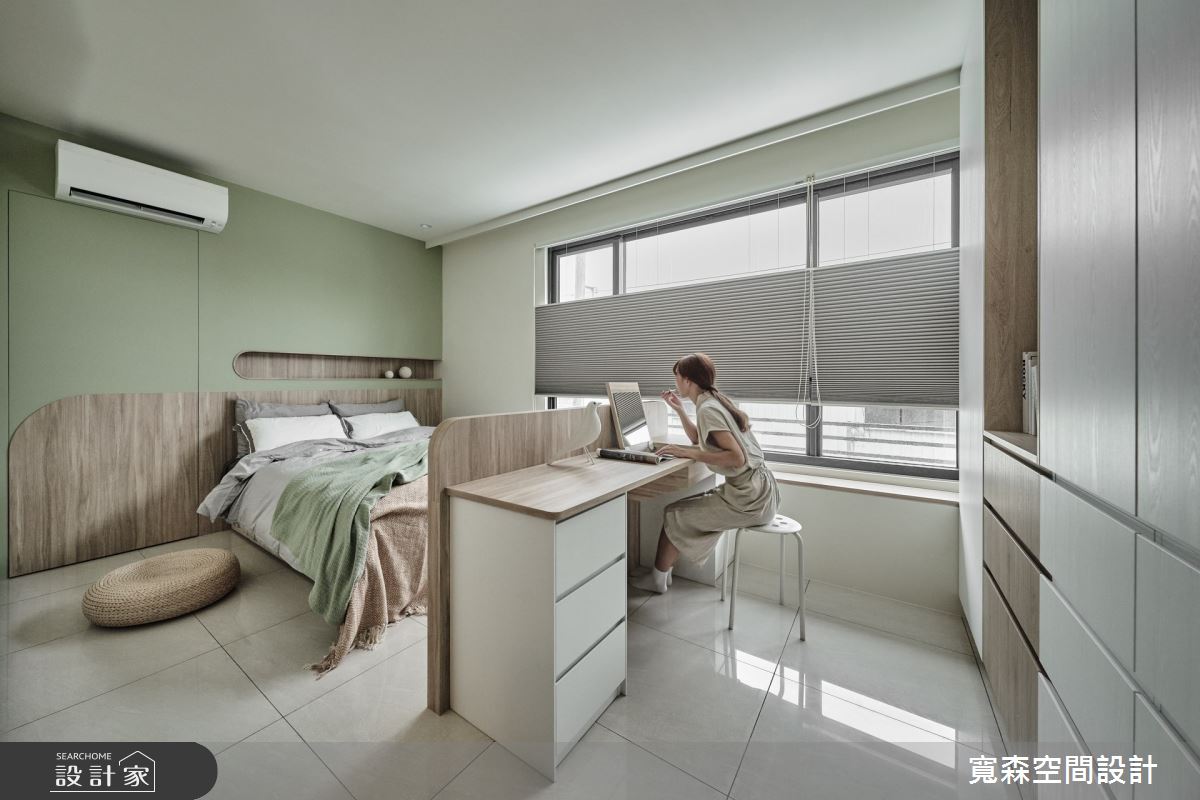 59坪新成屋(5年以下)＿北歐風臥室工作區案例圖片＿寬森室內裝修設計有限公司＿寬森_34之11