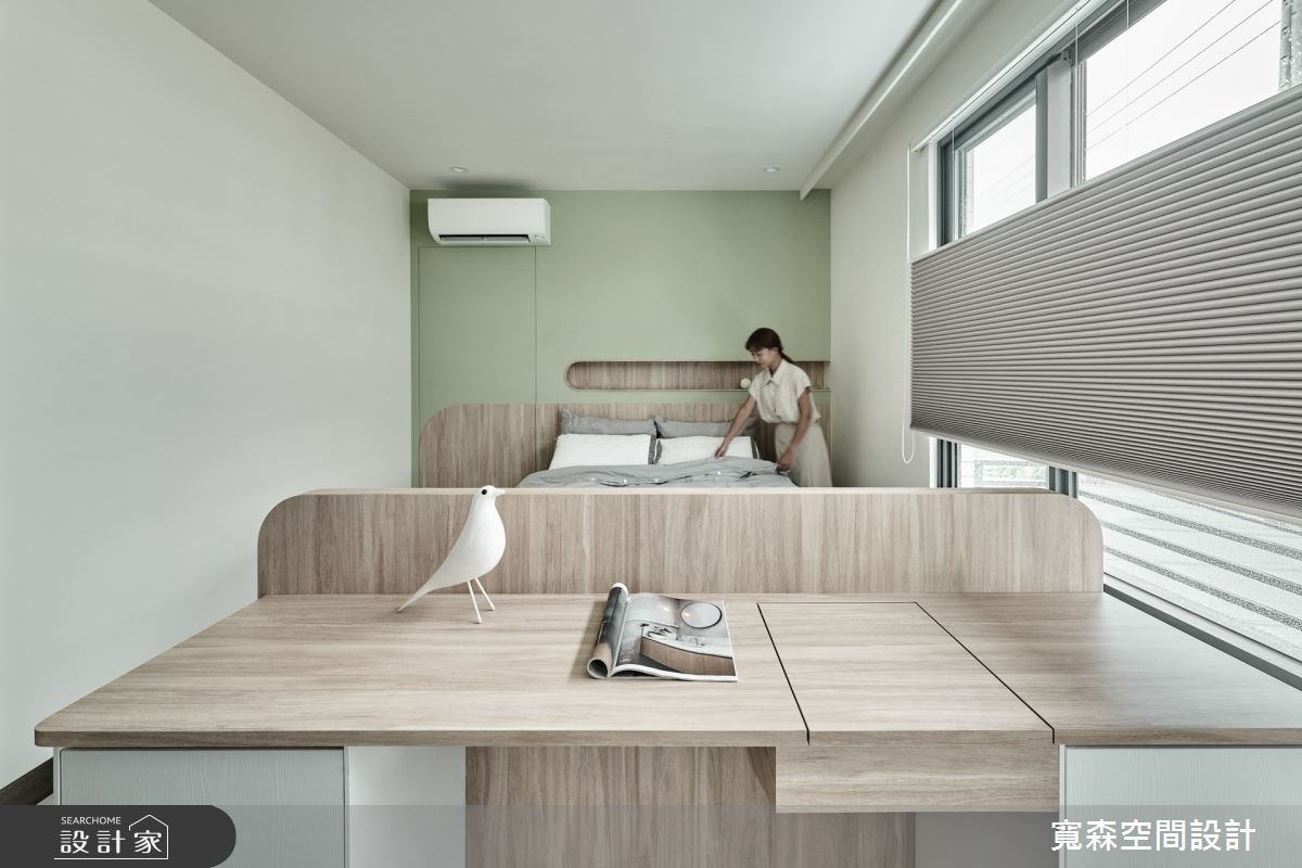 59坪新成屋(5年以下)＿北歐風臥室工作區案例圖片＿寬森室內裝修設計有限公司＿寬森_34之12