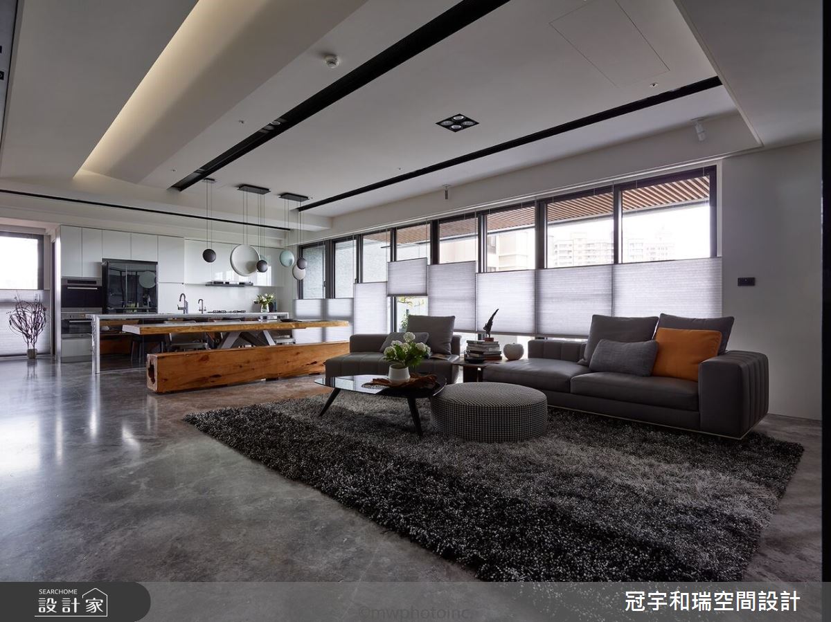75坪新成屋(5年以下)＿現代風客廳案例圖片＿冠宇和瑞空間設計有限公司＿冠宇和瑞_01之2