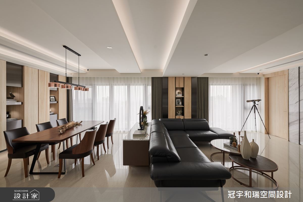 82坪新成屋(5年以下)＿現代風客廳餐廳案例圖片＿冠宇和瑞空間設計有限公司＿冠宇和瑞_03之8