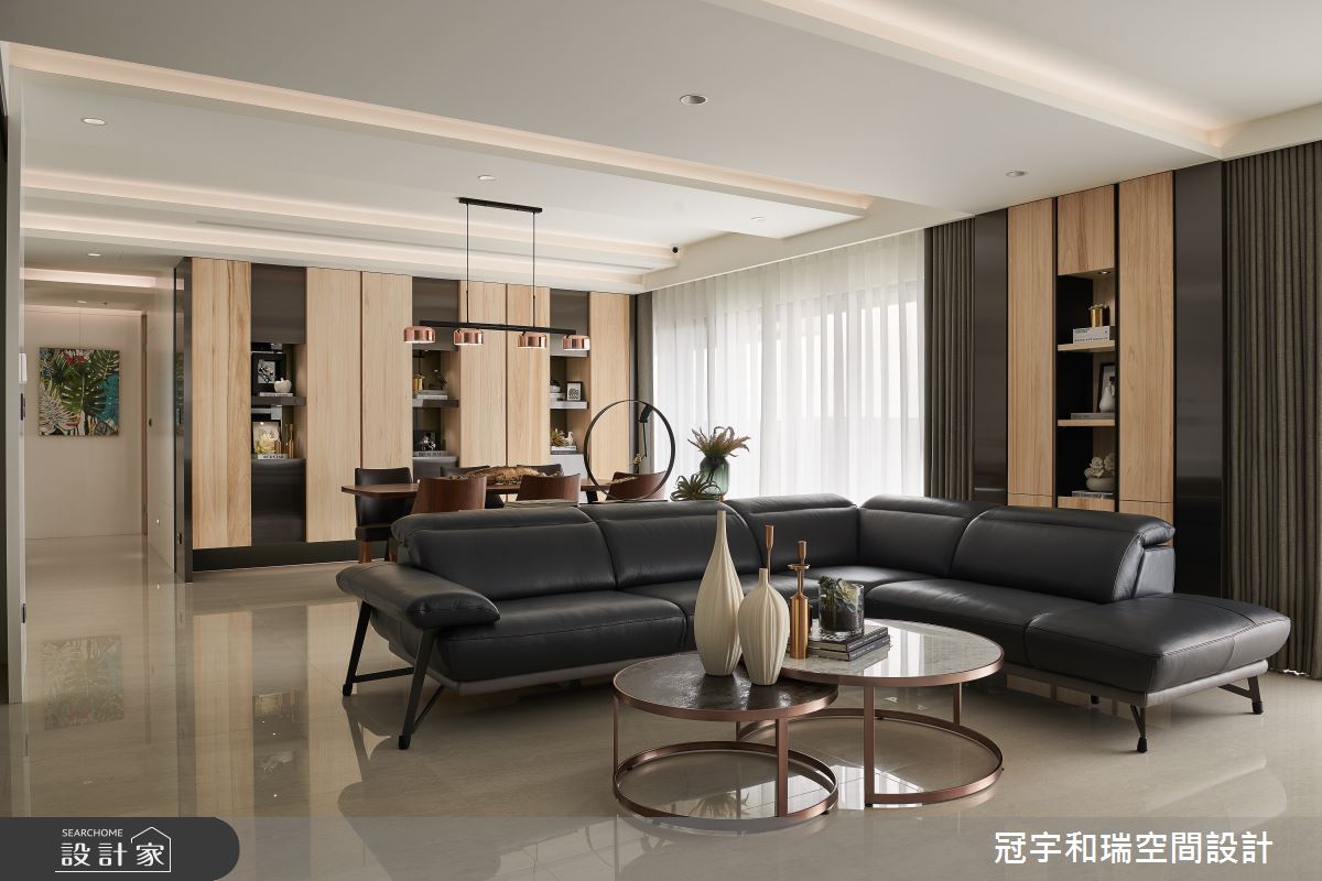 82坪新成屋(5年以下)＿現代風客廳案例圖片＿冠宇和瑞空間設計有限公司＿冠宇和瑞_03之7