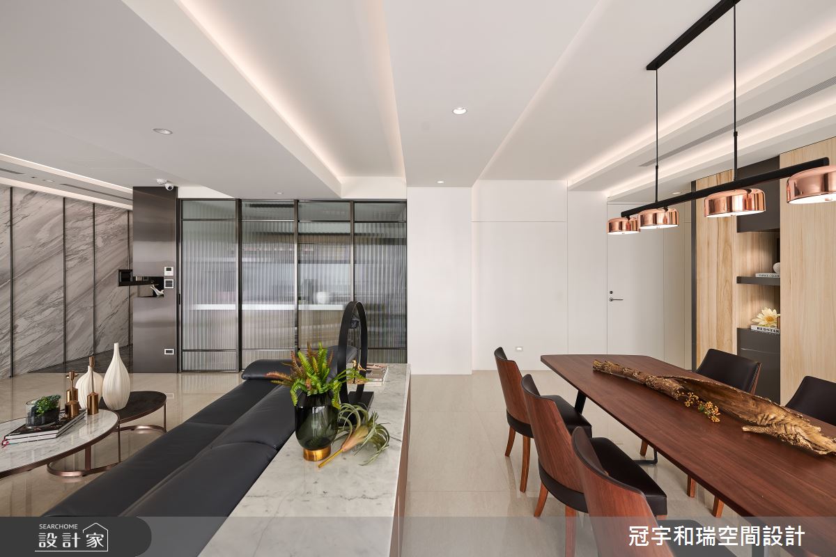 82坪新成屋(5年以下)＿現代風客廳餐廳案例圖片＿冠宇和瑞空間設計有限公司＿冠宇和瑞_03之5
