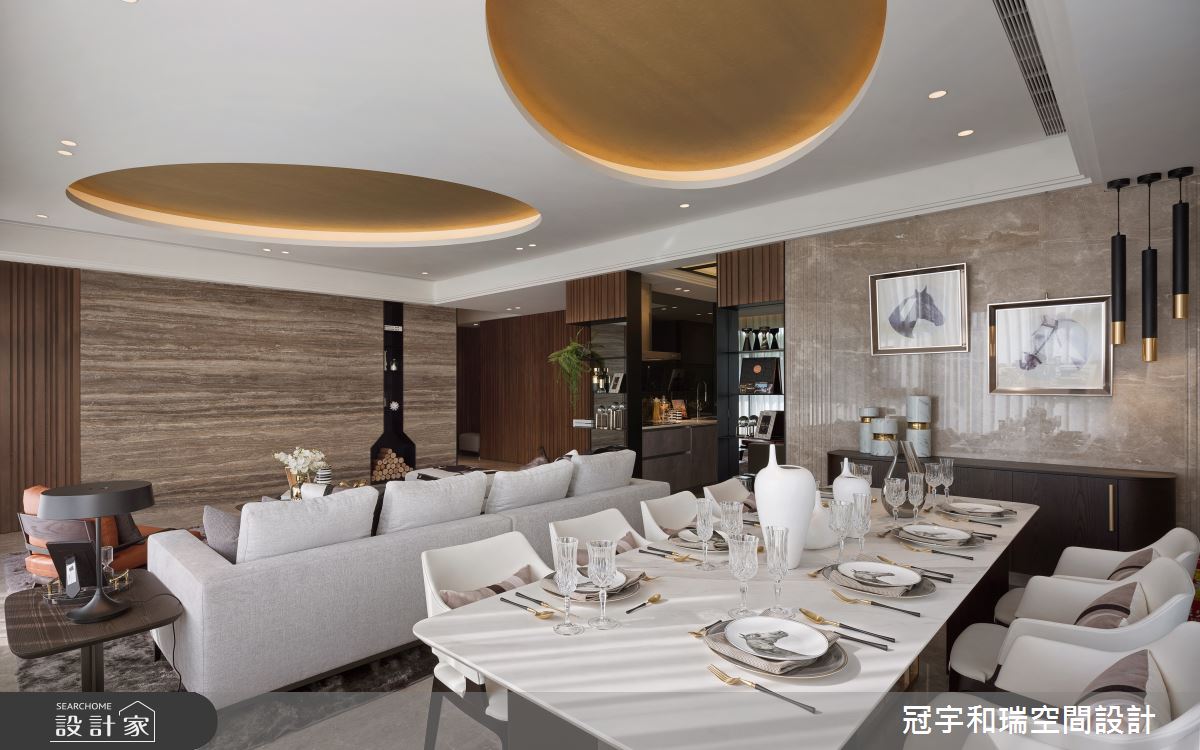 85坪預售屋＿奢華風餐廳案例圖片＿冠宇和瑞空間設計有限公司＿冠宇和瑞_04之6