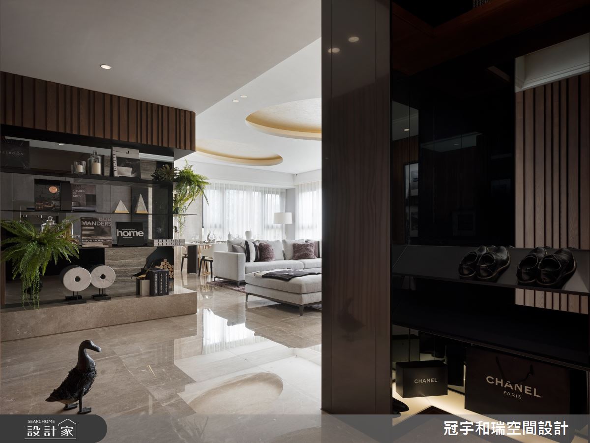 85坪預售屋＿奢華風玄關案例圖片＿冠宇和瑞空間設計有限公司＿冠宇和瑞_04之1