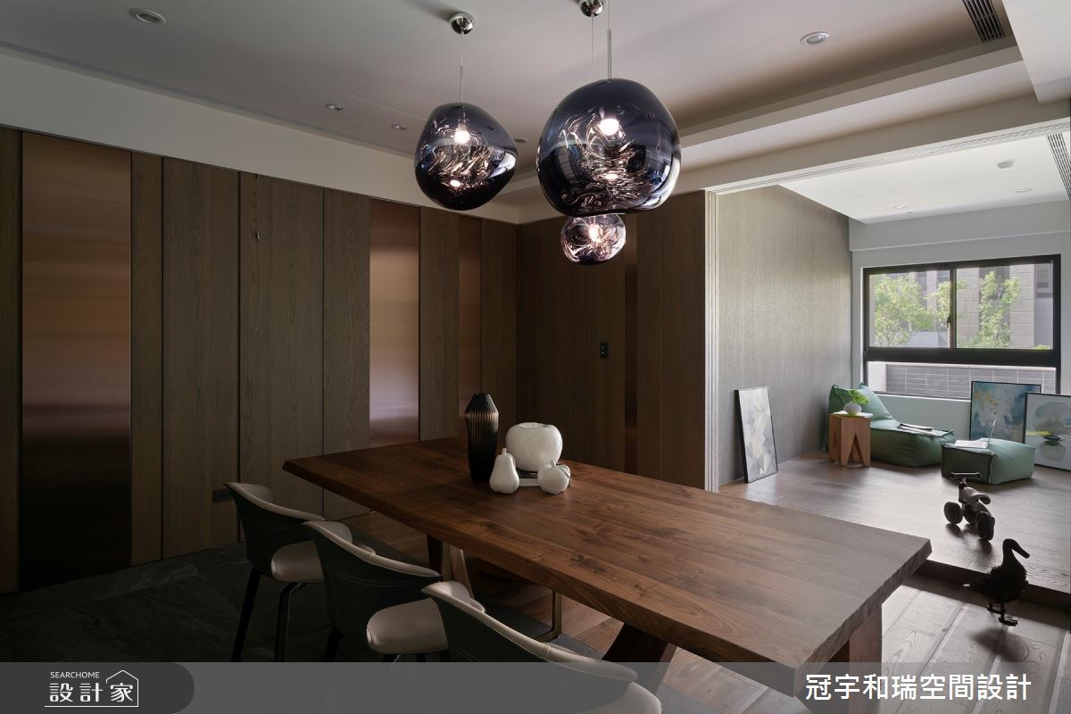 55坪新成屋(5年以下)＿現代風餐廳臥榻案例圖片＿冠宇和瑞空間設計有限公司＿冠宇和瑞_05之9