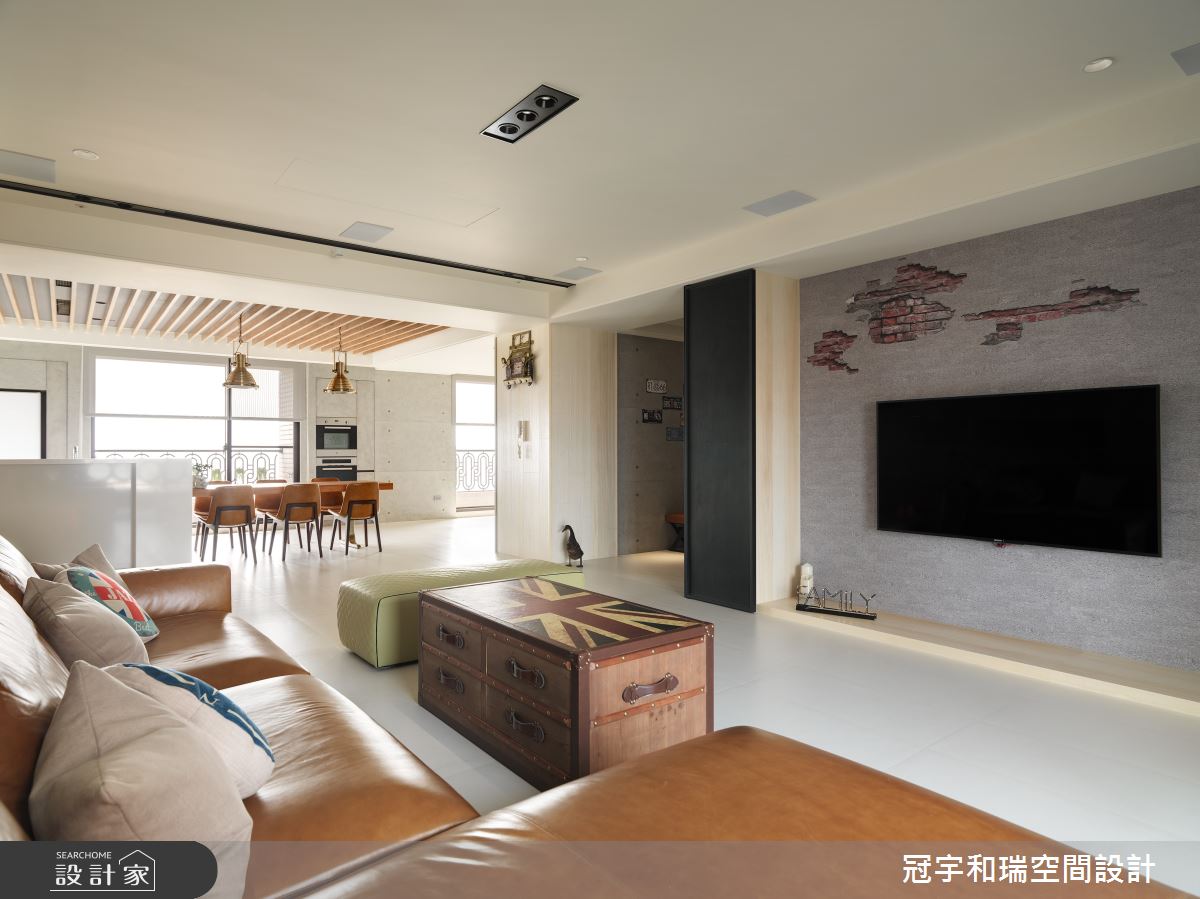 100坪新成屋(5年以下)＿混搭風客廳案例圖片＿冠宇和瑞空間設計有限公司＿冠宇和瑞_06之2