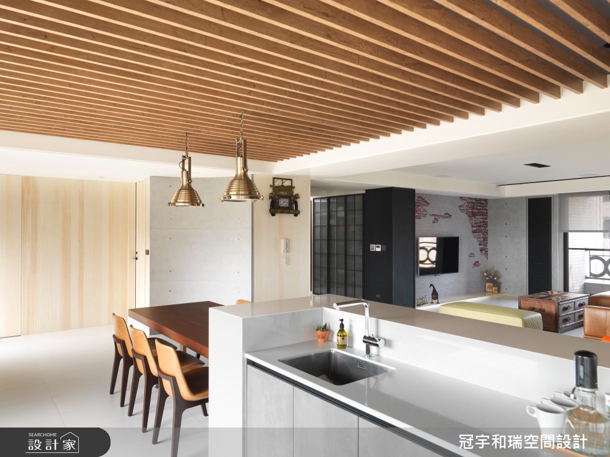 100坪新成屋(5年以下)＿混搭風餐廳吧檯案例圖片＿冠宇和瑞空間設計有限公司＿冠宇和瑞_06之5
