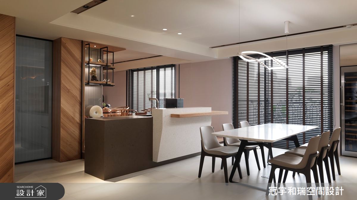 100坪新成屋(5年以下)＿混搭風餐廳吧檯案例圖片＿冠宇和瑞空間設計有限公司＿冠宇和瑞_07之7