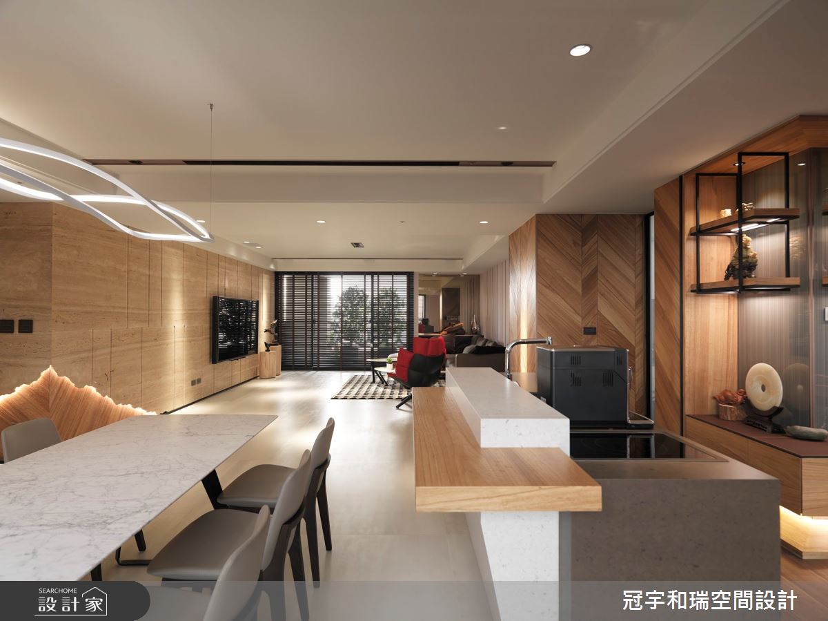 100坪新成屋(5年以下)＿混搭風餐廳吧檯案例圖片＿冠宇和瑞空間設計有限公司＿冠宇和瑞_07之8