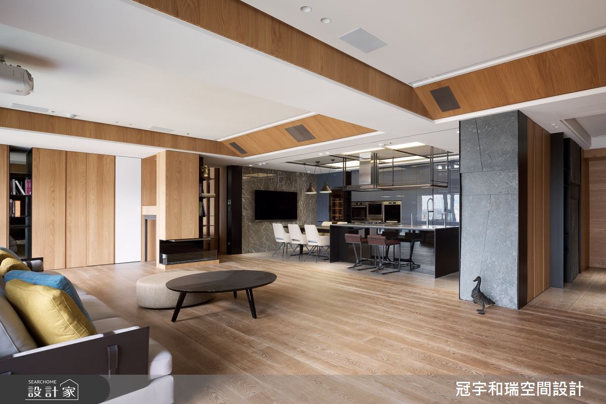 82坪預售屋＿現代風客廳案例圖片＿冠宇和瑞空間設計有限公司＿冠宇和瑞_09之3