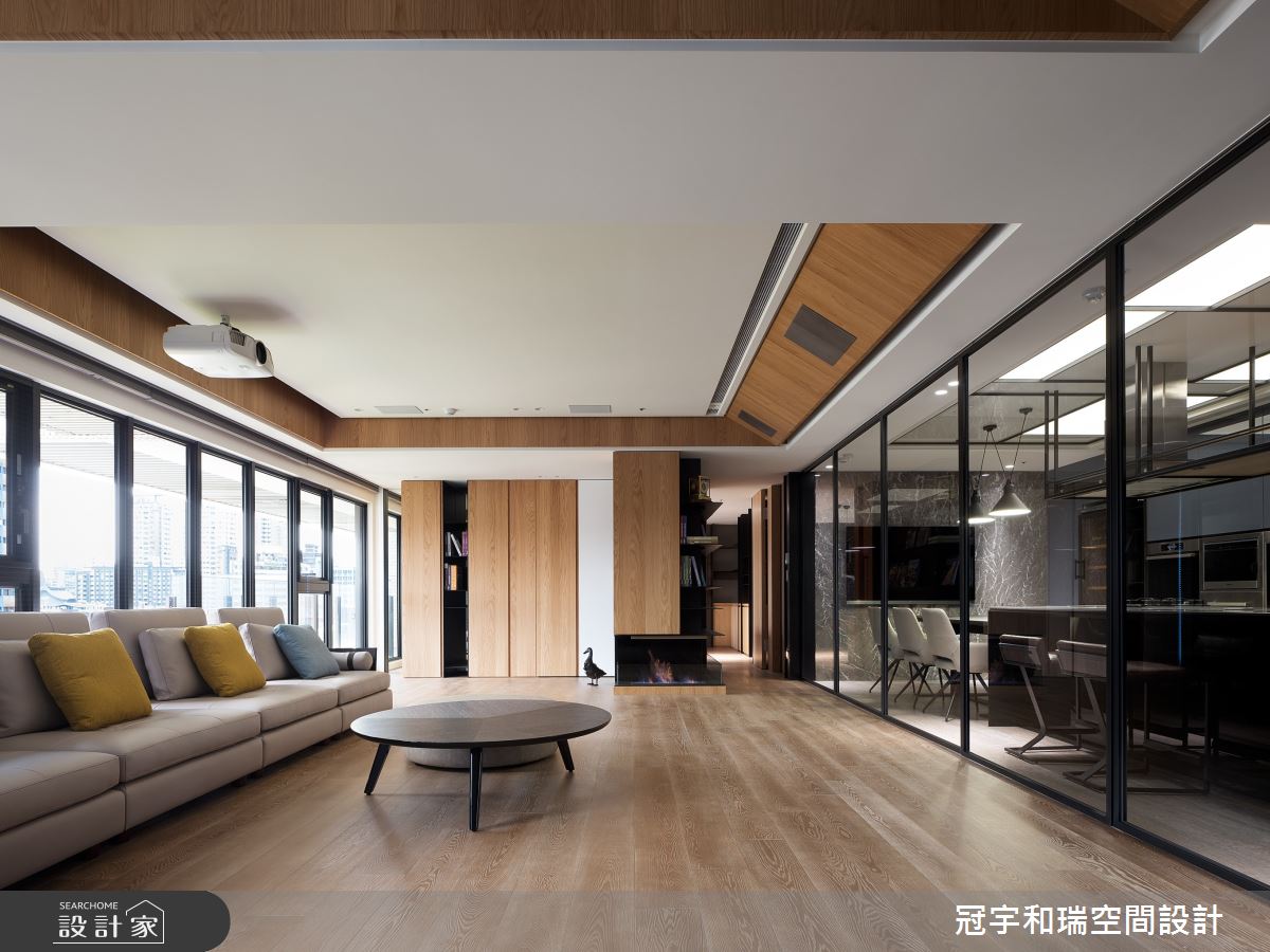 82坪預售屋＿現代風客廳案例圖片＿冠宇和瑞空間設計有限公司＿冠宇和瑞_09之5