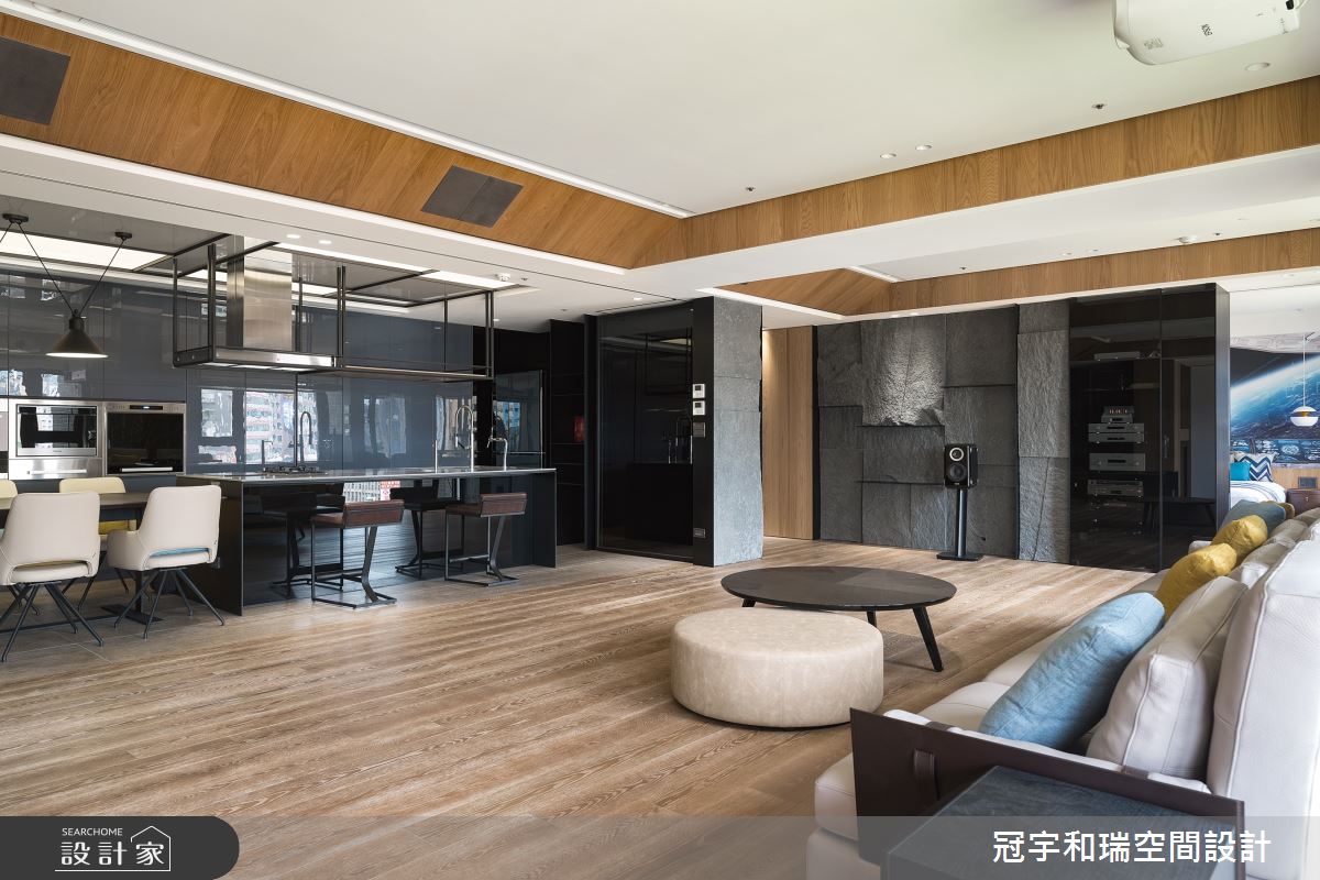 82坪預售屋＿現代風客廳案例圖片＿冠宇和瑞空間設計有限公司＿冠宇和瑞_09之10