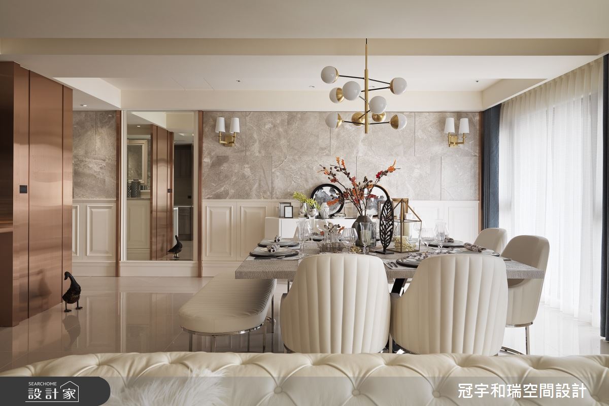 72坪新成屋(5年以下)＿新古典餐廳案例圖片＿冠宇和瑞空間設計有限公司＿冠宇和瑞_10之10