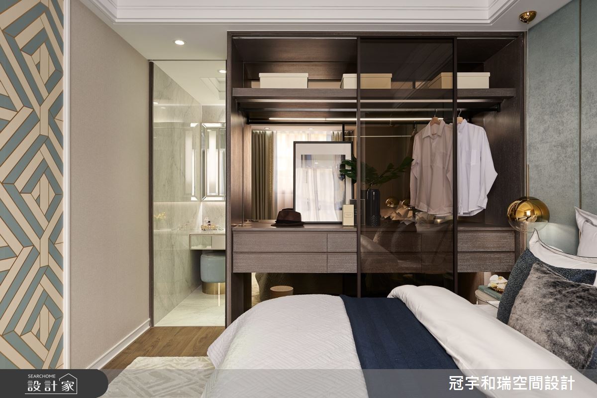70坪新成屋(5年以下)＿奢華風臥室案例圖片＿冠宇和瑞空間設計有限公司＿冠宇和瑞_11之12