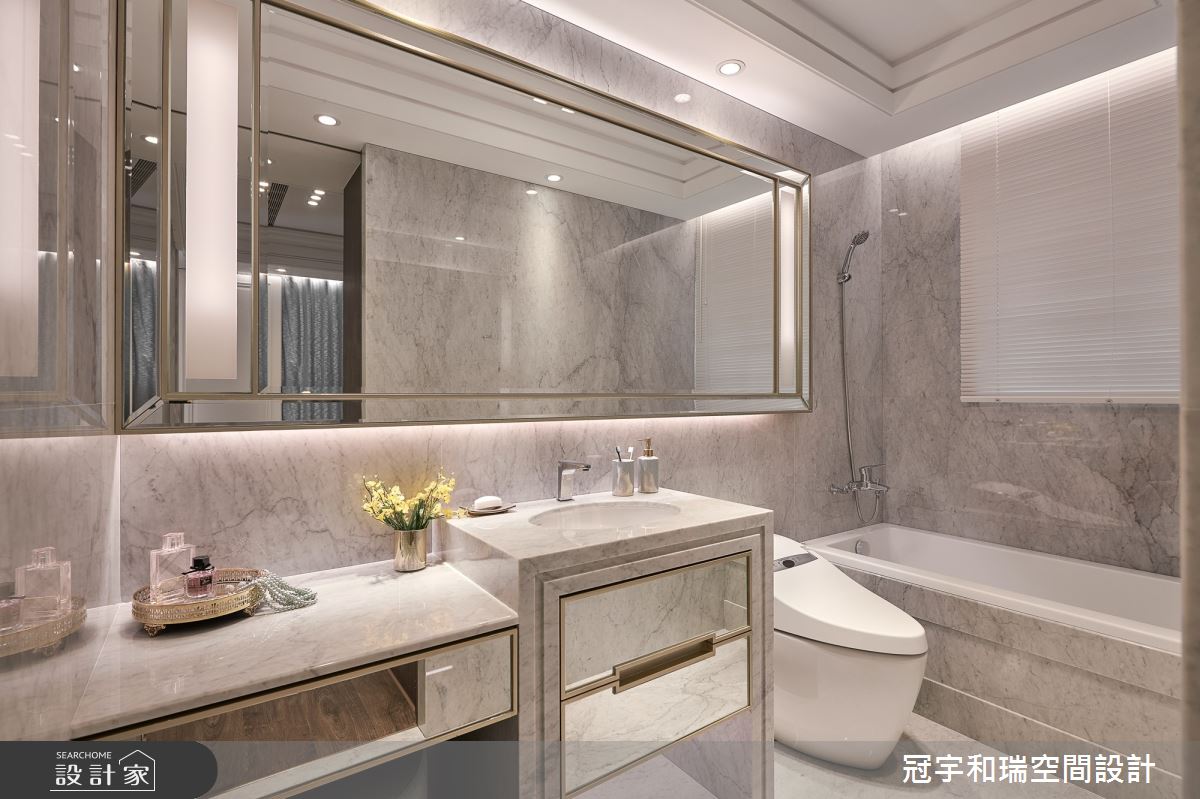 70坪新成屋(5年以下)＿奢華風浴室案例圖片＿冠宇和瑞空間設計有限公司＿冠宇和瑞_11之13