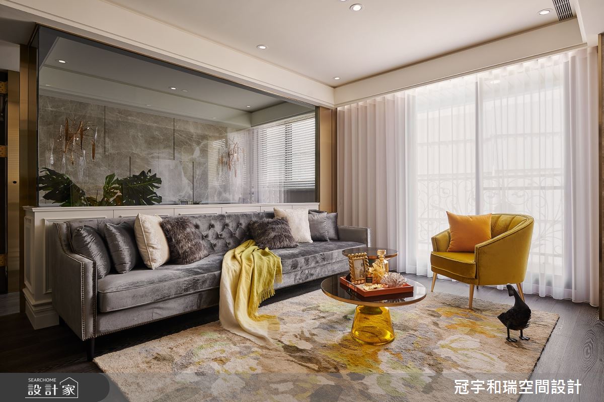 70坪新成屋(5年以下)＿奢華風客廳案例圖片＿冠宇和瑞空間設計有限公司＿冠宇和瑞_12之1