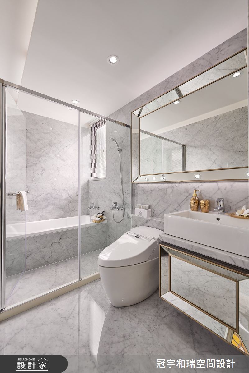 70坪新成屋(5年以下)＿奢華風浴室案例圖片＿冠宇和瑞空間設計有限公司＿冠宇和瑞_12之14