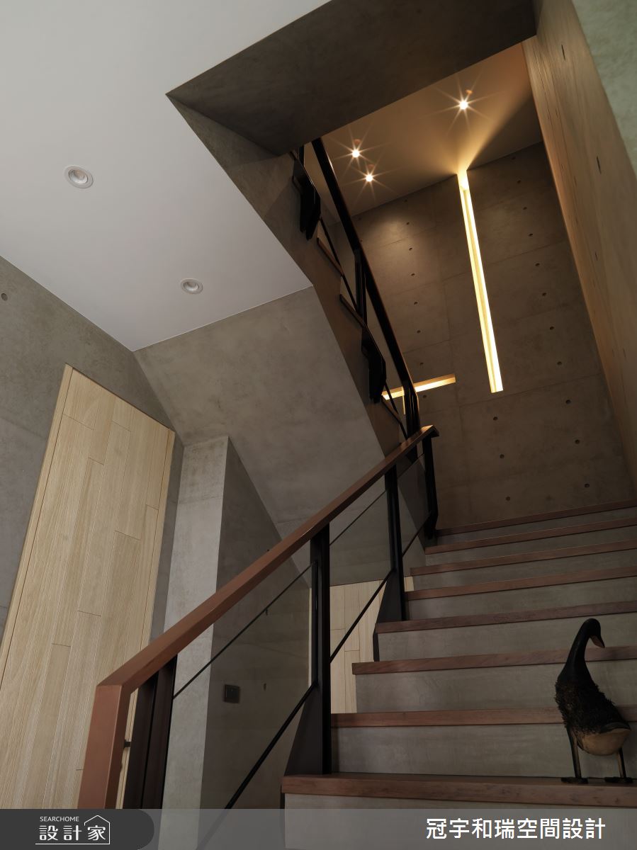 250坪預售屋＿現代風樓梯案例圖片＿冠宇和瑞空間設計有限公司＿冠宇和瑞_17之7