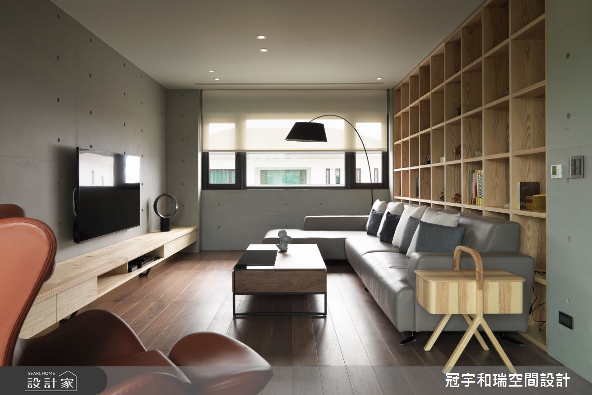 250坪預售屋＿現代風客廳案例圖片＿冠宇和瑞空間設計有限公司＿冠宇和瑞_17之9