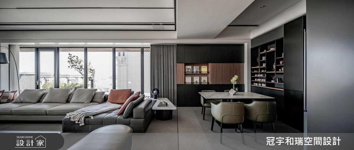 160坪新成屋(5年以下)＿混搭風客廳案例圖片＿冠宇和瑞空間設計有限公司＿冠宇和瑞_23之3